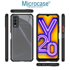 Microcase Vivo Y20 Ball Serisi Köşe Korumalı Kılıf