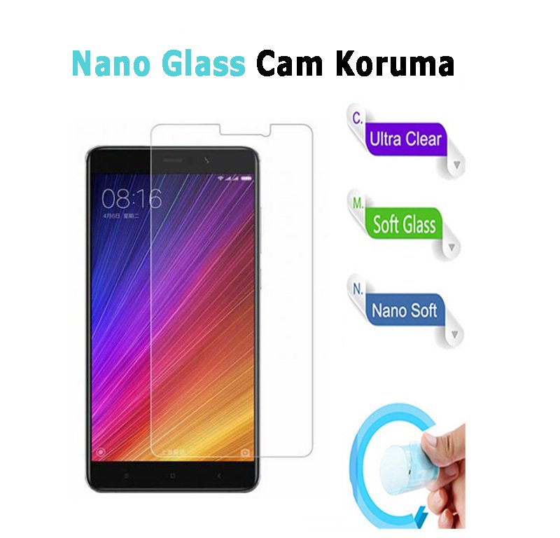 Xiaomi Mi 5S Plus Nano Glass Ekran Koruma Esnek Cam Filmi