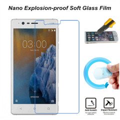 Nokia 3 Nano Glass Esnek Cam Ekran Koruma