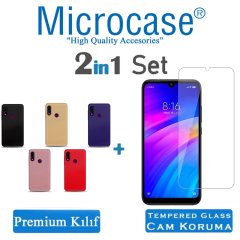 Xiaomi Redmi 7 Premium Matte Silikon Kılıf + CAM (SEÇİN)