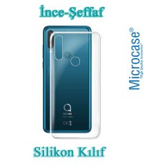 Microcase Alcatel 3x 2019 İnce 0.2 mm Soft Silikon Kılıf - Şeffaf