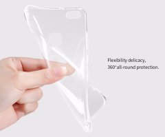 Huawei P10 Lite Ultra İnce Silikon Şeffaf Kılıf
