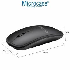 Microcase Huawei MatePad SE 11 Tablet için Tablet Bluetooth Klavye ve Mouse + Kılıf BKK6