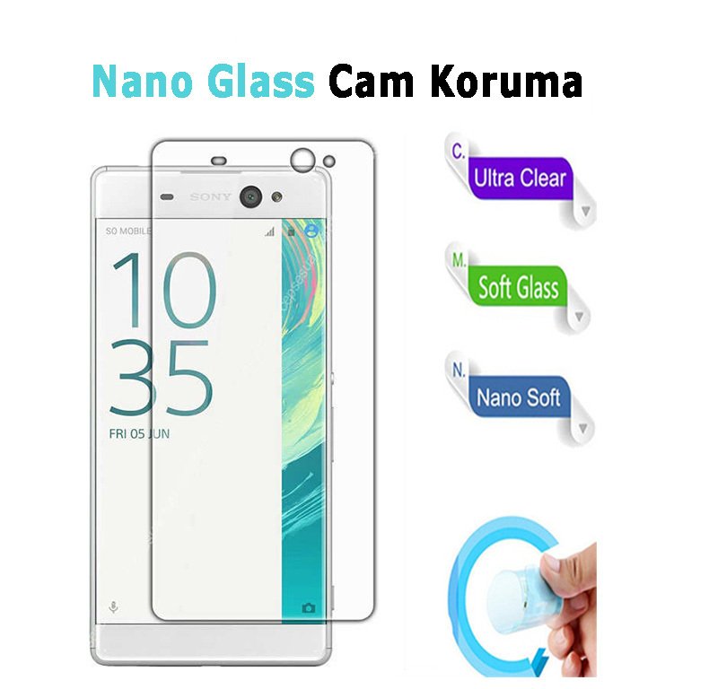 Sony L2 Nano Glass Ekran Koruma Esnek Cam Filmi