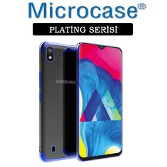 Microcase Samsung Galaxy A10 Plating Silikon Kılıf + CAM (SEÇ)
