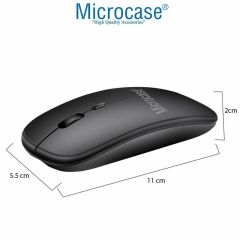 Microcase Huawei MatePad SE 11 Tablet için Tablet Bluetooth Touchpad Klayve + Mouse + Kılıf BKK7