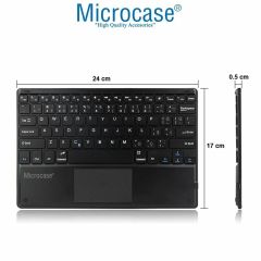Microcase Huawei MatePad SE 11 Tablet için Tablet Bluetooth Touchpad Klayve + Mouse + Kılıf BKK7