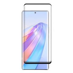Microcase Honor X9a 5G - Honor X40 5G için 3D Curved Tam Kaplayan Kavisli Tempered Cam Ekran Koruyucu - AL3282