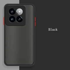 Microcase Xiaomi 14 Pro Global  London Serisi Darbeye Dayanıklı Kılıf - Siyah AL3415