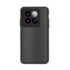Microcase Xiaomi 14 Pro Global  London Serisi Darbeye Dayanıklı Kılıf - Siyah AL3415