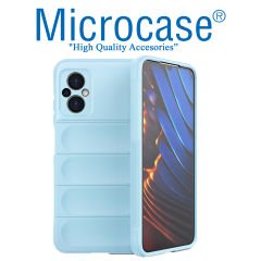 Microcase Xiaomi Poco M5 Miami Serisi Darbeye Dayanıklı Silikon Kılıf - AL3420