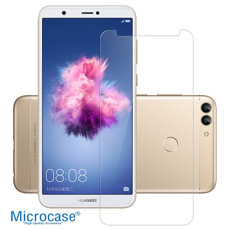 Huawei P Smart Tempered Glass Cam Ekran Koruma