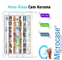 Microcase Apple iPad 6.Nesil 9.7 inch 2018 Nano Glass Cam Koruma