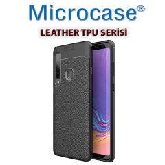 Microcase Samsung Galaxy A9 2018 Leather Tpu Silikon Kılıf + CAM