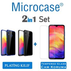 Xiaomi Redmi Note 7 - Redmi Note 7 Pro Plating Silikon Kılıf+CAM