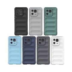 Microcase Xiaomi 13 Pro Miami Serisi Darbeye Dayanıklı Silikon Kılıf - AL3420