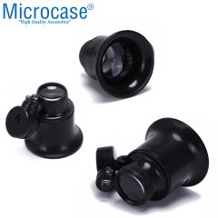 Microcase Saatçi Tamirci Göz Büyüteci 20X Işıklı Siyah - AL2450