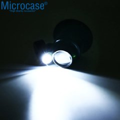 Microcase Saatçi Tamirci Göz Büyüteci 20X Işıklı Siyah - AL2450