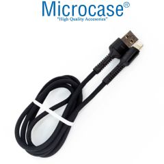 Microcase 6A Hızlı Şarj Kablo 100CM Micro-Type c Uyumlu - Lightning AL4032