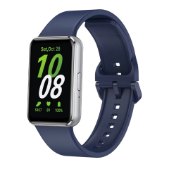 Microcase Samsung Galaxy Fit 3 ile Uyumlu Delikli Silikon Kordon Kayış - KY6543