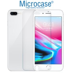 Microcase iPhone 8 Plus Ön Arka Set Tempered Glass Ekran Koruyucu