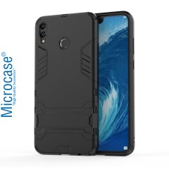 Microcase Huawei Honor 8X Max Alfa Serisi Armor Stand Kılıf + CAM (SEÇENEKLİ)