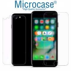 Microcase iPhone 8 Ön Arka Set Tempered Glass Cam Ekran Koruma