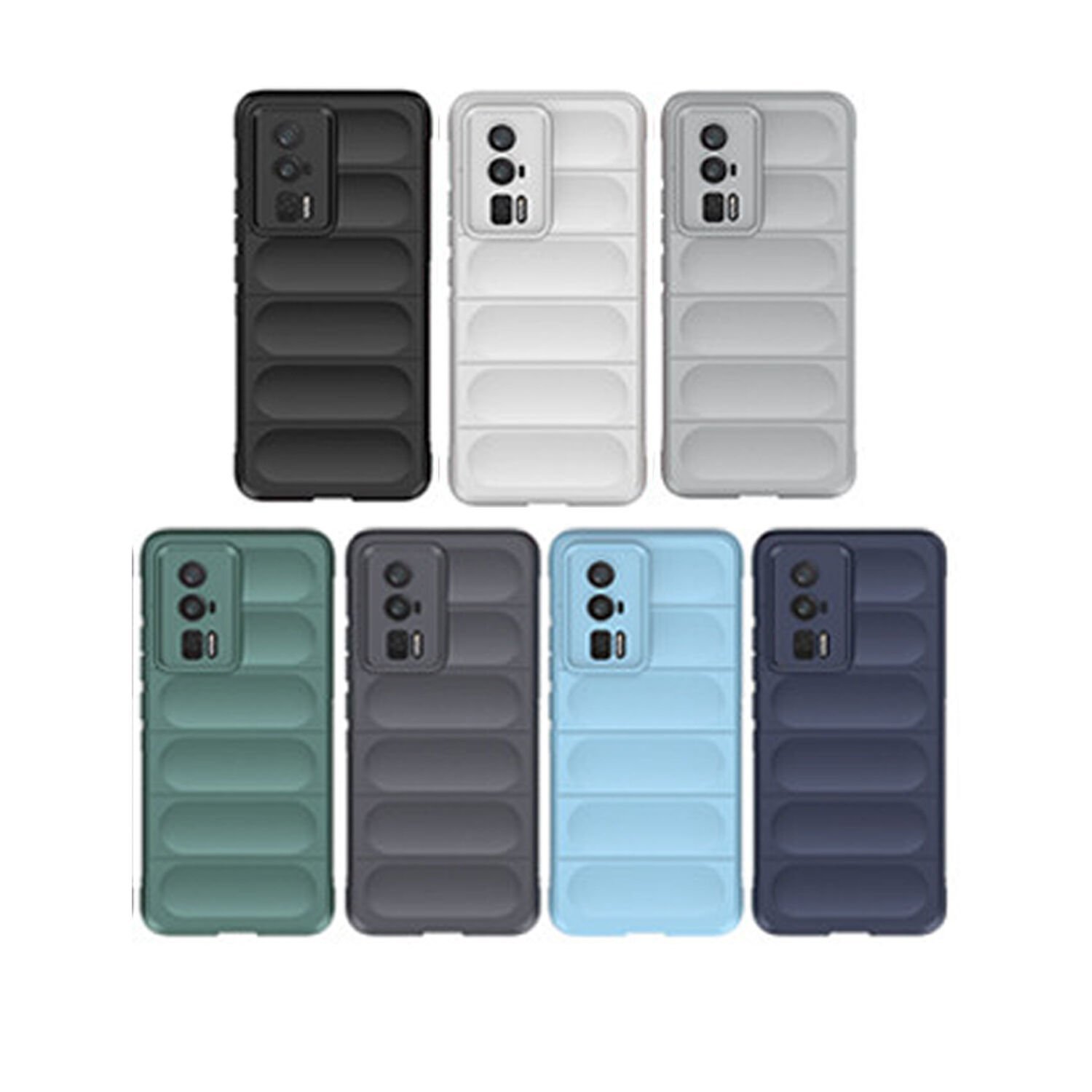 Microcase Xiaomi Redmi K60 / K60 Pro Miami Serisi Darbeye Dayanıklı Silikon Kılıf - AL3420