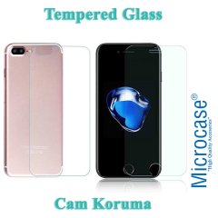 Microcase iPhone 7 Plus Ön Arka Set Tempered Glass Ekran Koruyucu