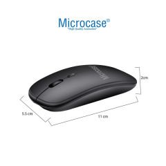 Microcase Lenovo Tab M10 TB328FU 10.1 inch / T328 Tablet için Bluetooth Klavye + Bluetooth Mouse + Tablet Standı AL8106