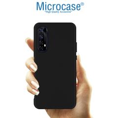 Microcase Realme 7 Matte Serisi Silikon Kılıf - Siyah