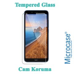 Microcase Xiaomi Redmi 7A King Serisi Armor Perfect Koruma Kılıf Siyah + Tempered Glass Cam Koruma (SEÇENEKLİ)
