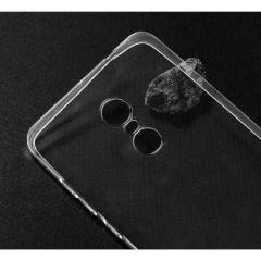 Xiaomi Note 4x İnce Silikon Şeffaf Kılıf + Tempered Cam Koruma