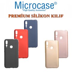 Microcase Huawei Y9 Prime 2019 Premium Matte Silikon Kılıf + Tempered Glass Cam Koruma (SEÇ)