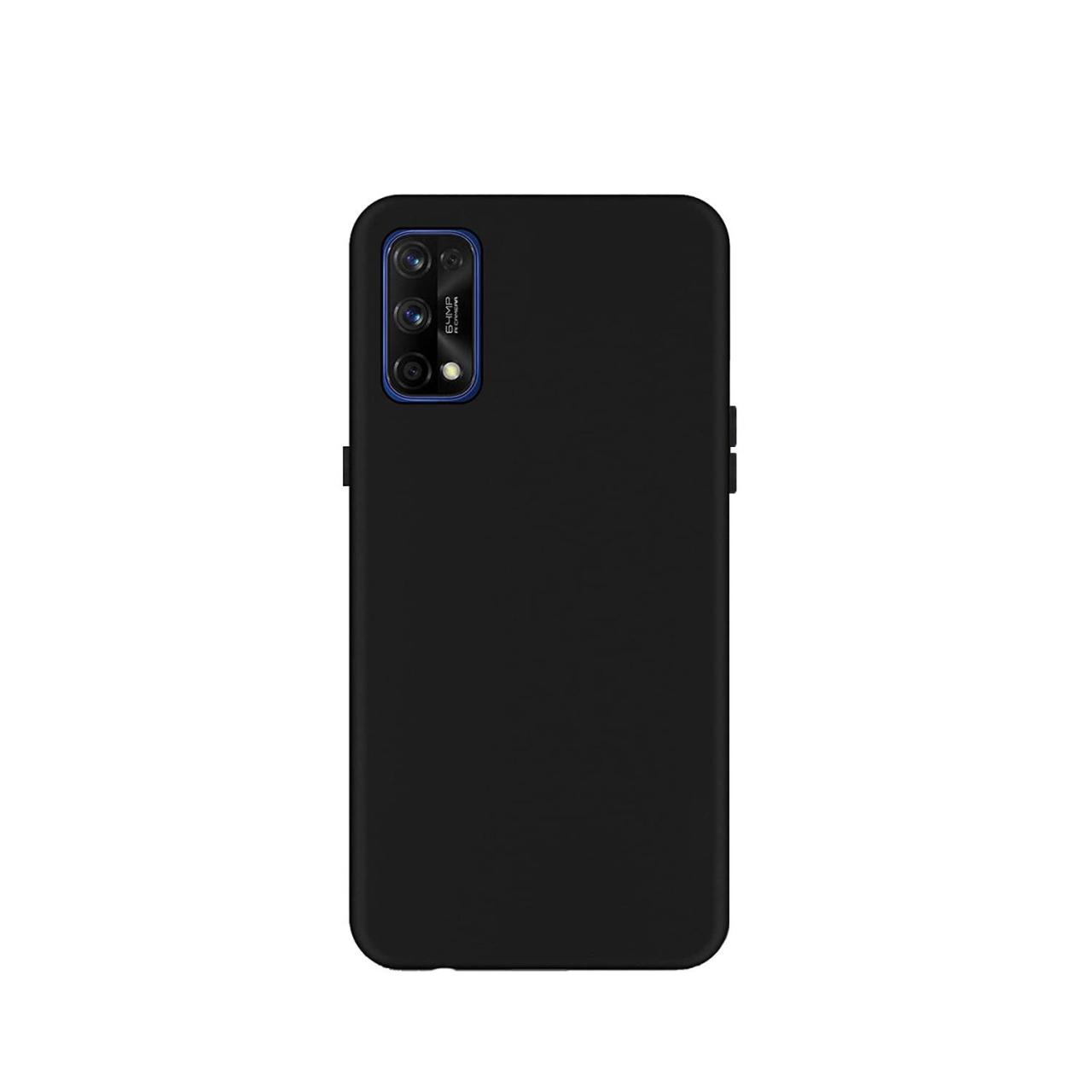 Microcase Realme 7 Pro Matte Serisi Silikon Kılıf - Siyah