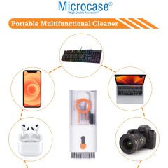 Microcase 6in1 Elektronik Cihaz Telefon Tablet Klavye Çok Amaçlı Temizleme Fırça Seti  AL4419