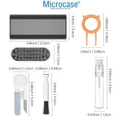 Microcase 6in1 Elektronik Cihaz Telefon Tablet Klavye Çok Amaçlı Temizleme Fırça Seti  AL4419