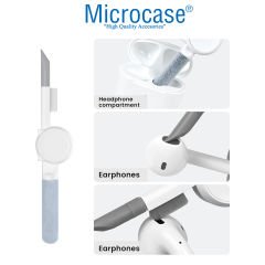 Microcase 6in1 Elektronik Cihaz Telefon Tablet Klavye Çok Amaçlı Temizleme Fırça Seti  AL4419