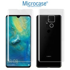 Microcase Huawei Mate 20 X Full Ön Arka Kaplama Soft Koruma Filmi