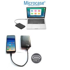 Microcase Type C için USB 3.0 Harici HDD Harddisk Bağlantı Kablosu AL4422