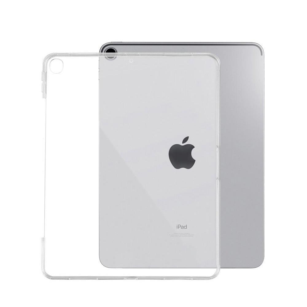 Microcase iPad 9.Nesil 10.2 inch Kablosuz Şarj Uyumlu Silikon Kılıf - Şeffaf