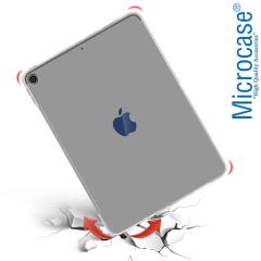 Microcase iPad 9.Nesil 10.2 inch Kablosuz Şarj Uyumlu Silikon Kılıf - Şeffaf