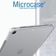 Microcase iPad 9.Nesil 10.2 inch Kablosuz Şarj Uyumlu Silikon Kılıf - Şeffaf