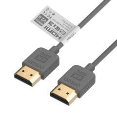 Onten 4Kx2K 60Hz HDMI to HDMI Yüksek Hızlı Ses Görüntü Aktarma Kablosu 1.5 metre Gri - AL2877