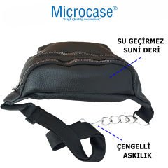 Microcase 2 Gözlü Ayarlanabilir    Çapraz Askılı Omuz ve Göğüs Çantası-AL4444