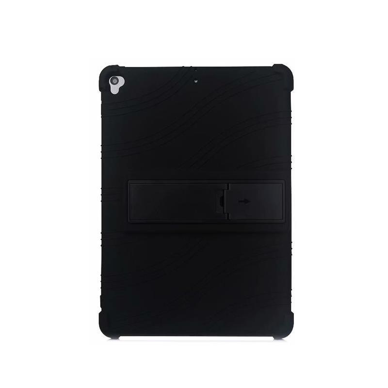 Microcase iPad 9.Nesil 2021 10.2 inch Standlı Silikon Kılıf - Siyah