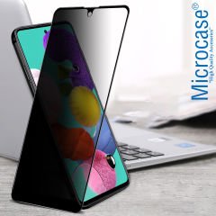 Microcase Xiaomi Redmi Note 12 Global için Privacy Gizlilik Filtreli Tam Kaplayan Cam Koruma - AL3125