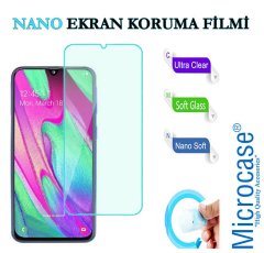 Microcase Samsung Galaxy A40 Nano Esnek Ekran Koruma Filmi
