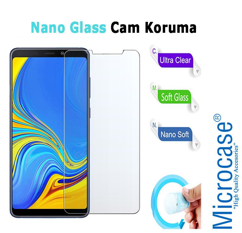 Microcase Samsung Galaxy A9 2018 Nano Glass Cam Ekran Koruma Film