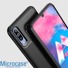 Samsung Galaxy M30 Maxy Serisi Silikon Kılıf + CAM (SEÇİN)